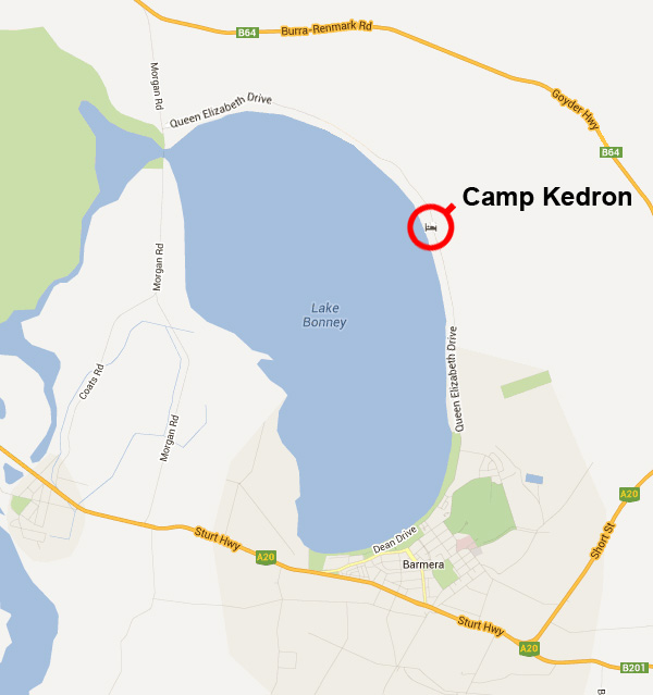Camp Kedron Location